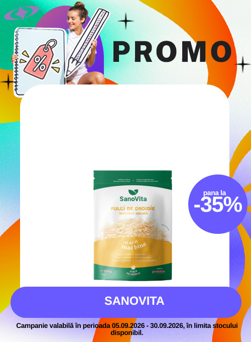 Promotie cu reducere de pana la 35% la Sanovita