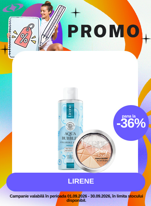 Promotie cu reducere de pana la 36% la Lirene