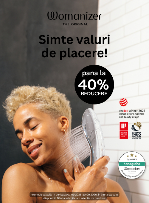 Promotie cu reducere de pana la 40% la Womanizer