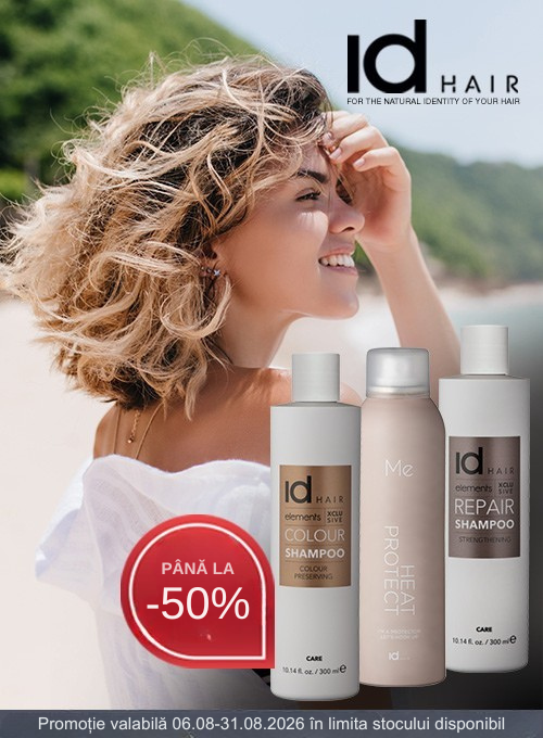 Promotie cu reducere de pana la 50% la iD Hair