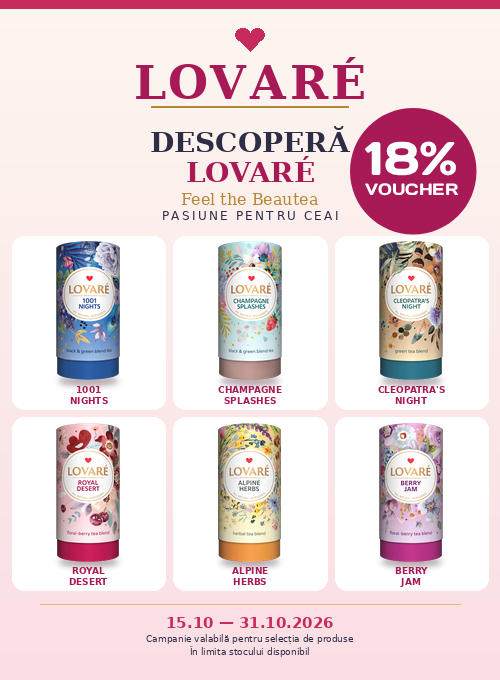 Promotie cu voucher 18% la Lovare