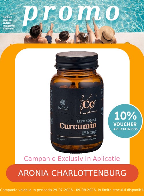 Promotie cu voucher aplicat in cos 10% la Aronia Charlottenburg