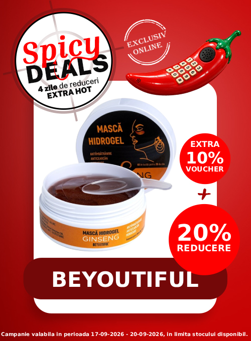 Spicy Deals cu voucher aplicat in cos 10% la Beyoutiful