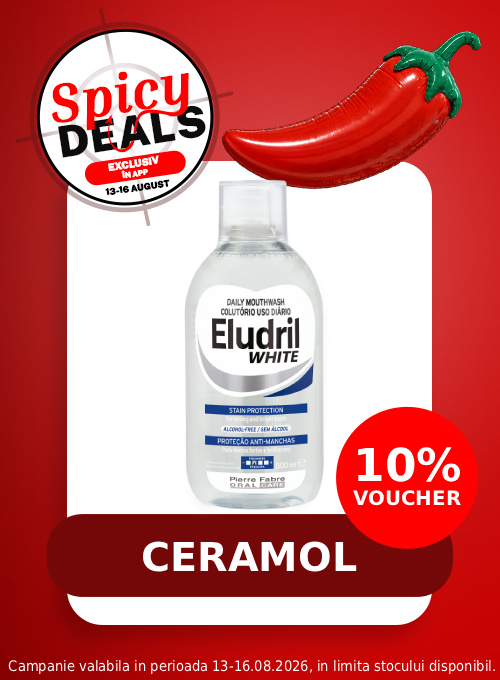 Promotie cu voucher aplicat in cos 10% la Elgydium- Spicy Deals Exclusiv in Aplicatie