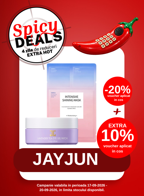 Promotie cu voucher aplicat in cos 10% la JayJun - Spicy Deals