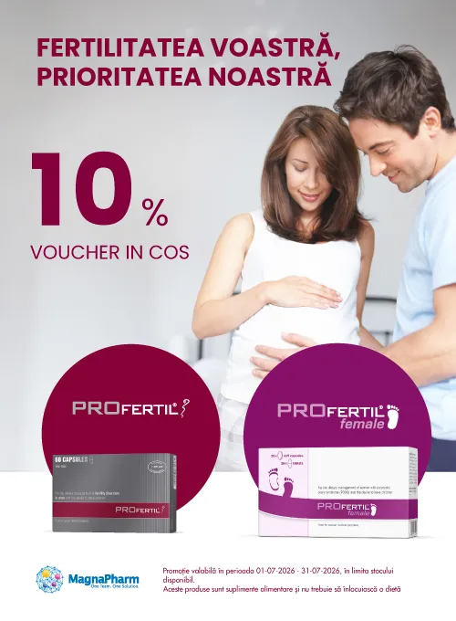 Promotie cu voucher aplicat in cos 10% la Lenus Pharma