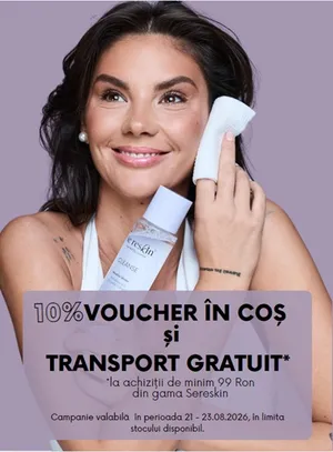 Promotie cu voucher aplicat in cos 10% la Se:Reskin