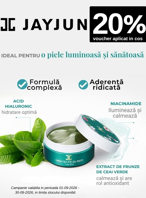 Promotie cu voucher aplicat in cos 20% la JayJun