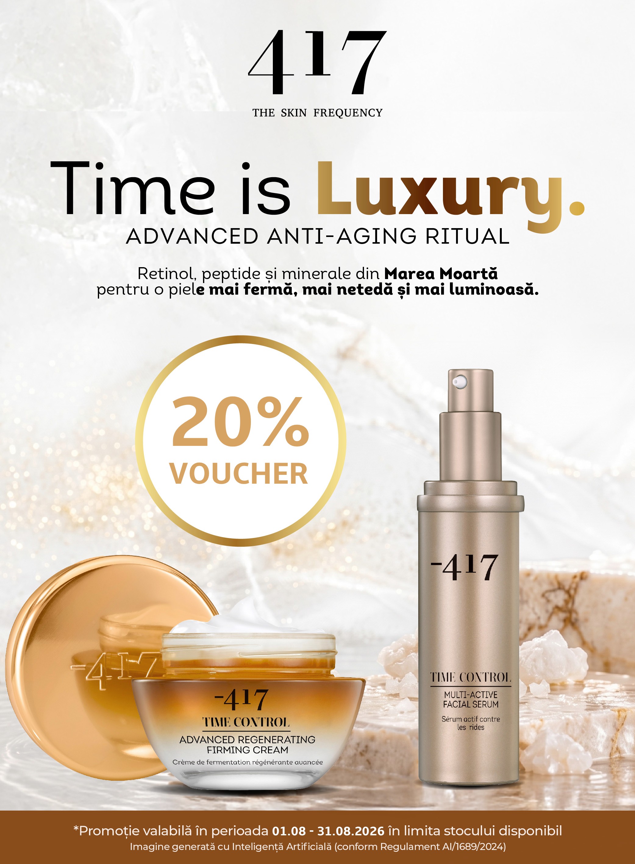 Promotie cu voucher aplicat in cos 20% la Minus 417