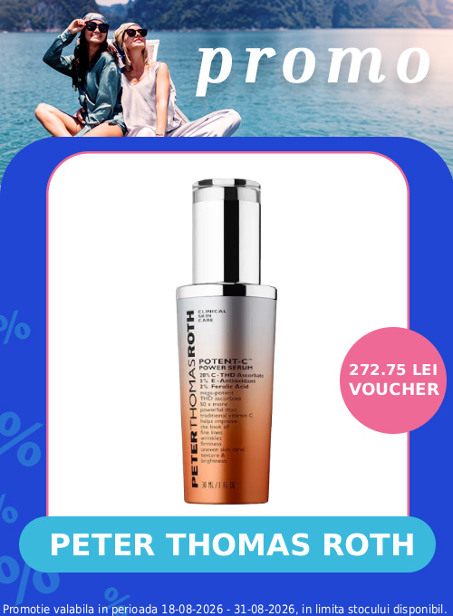 Promotie cu voucher aplicat in cos 272.75 lei la Peter Thomas Roth