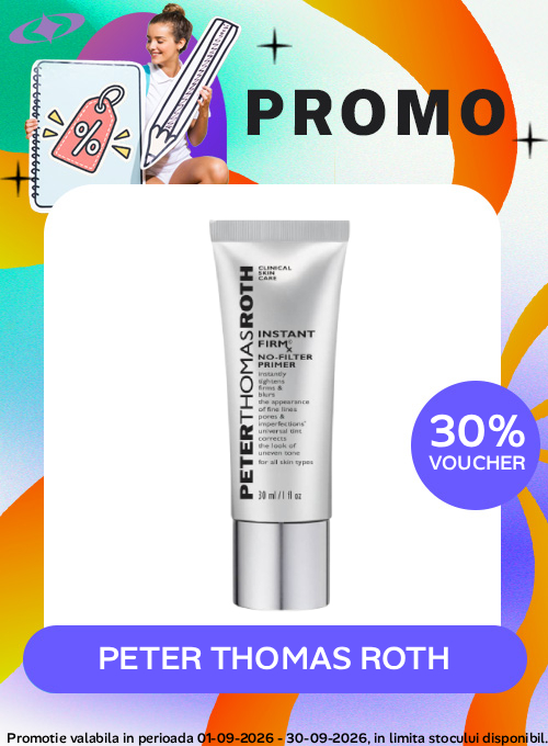 Promotie cu voucher aplicat in cos 30% la Peter Thomas Roth