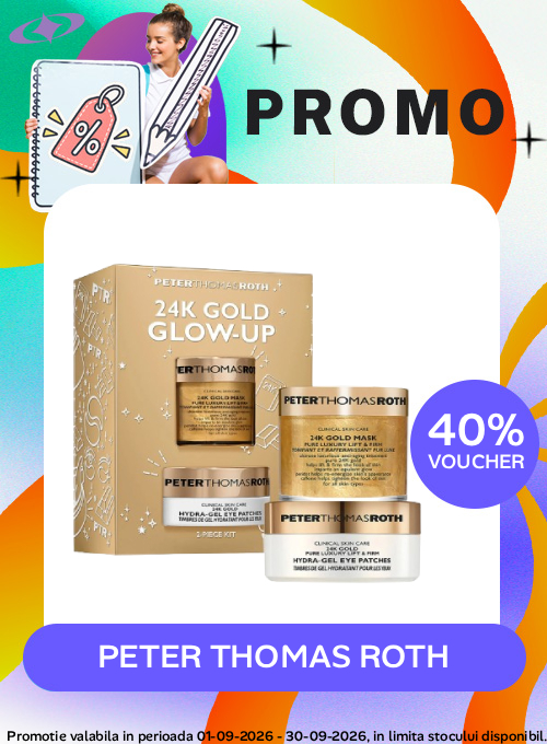 Promotie cu voucher aplicat in cos 40% la Peter Thomas Roth