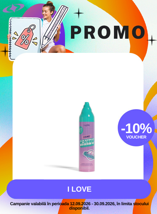 Promotie cu voucher aplicat in cos de 10% la I Love