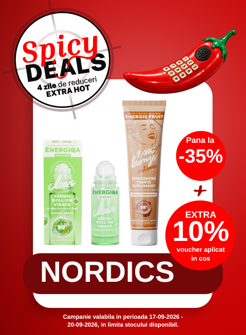 Promotie cu voucher aplicat in cos Extra 10% la Energie Fruit - Spicy Deals