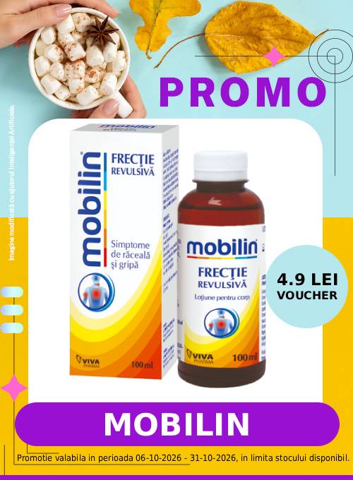 Promotie cu voucher valoric 4.9 lei la Mobilin