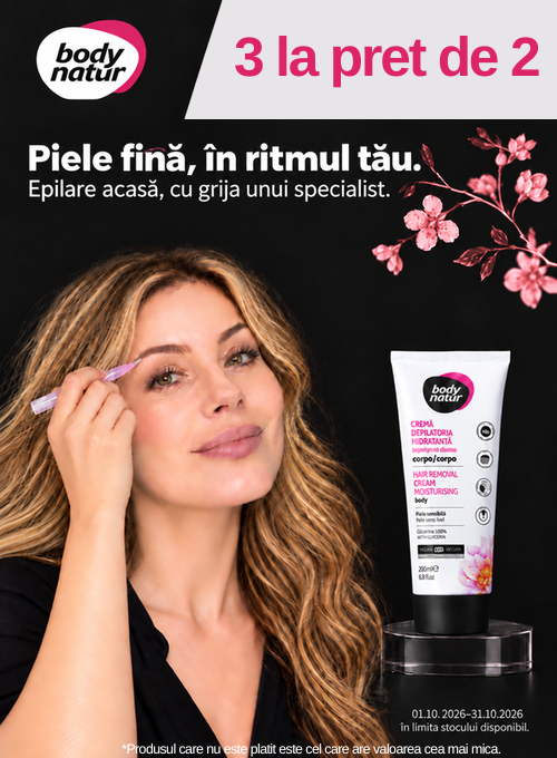 Promotie Cumperi 3 Platesti 2 - Body Natur