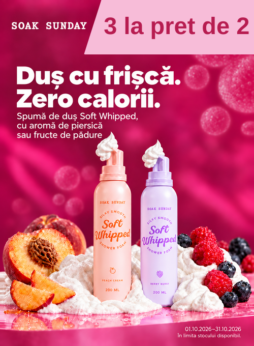 Promotie Cumperi 3 Platesti 2 - Soak Sunday
