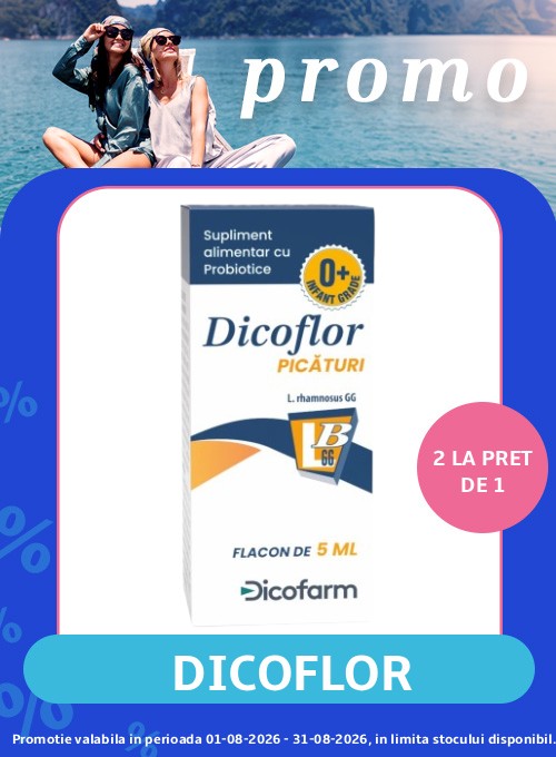Promotie cumperi 2 platesti 1 la Dicoflor