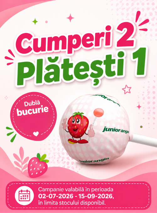 Promotie Cumperi 2 Platesti 1 la Junior Angin