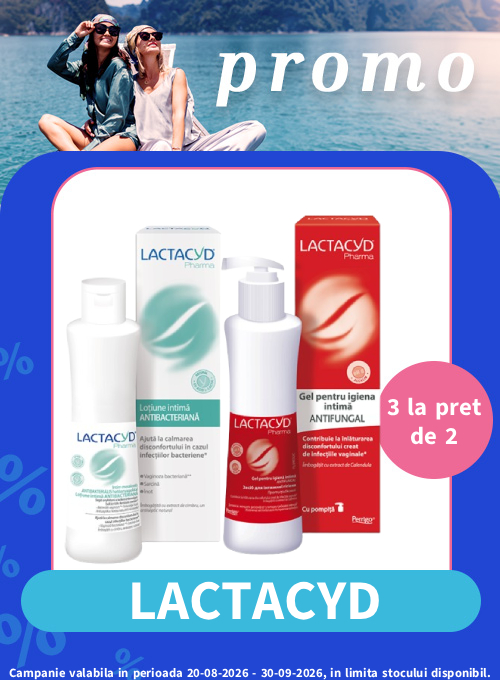Promotie cumperi 3 platesti 2 la Lactacyd