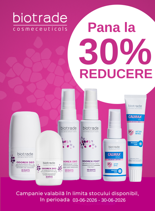 Promotie de pana la 30% reducere la Biotrade