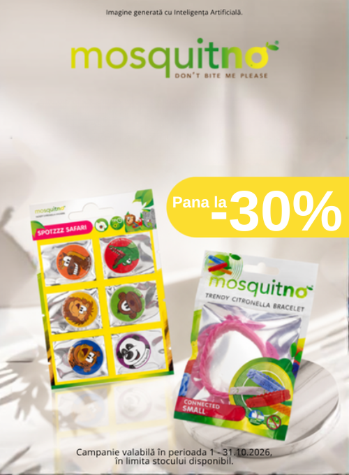 Promotie de pana la 30% reducere la MosquitNo