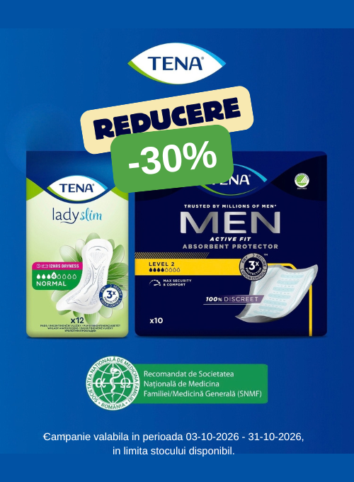 Promotie de pana la 30% reducere la Tena