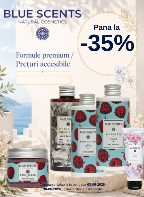 Promotie de pana la 35% reducere la Blue Scents
