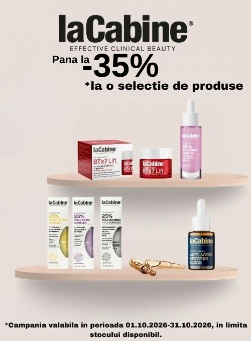 Promotie de pana la 35% reducere - La Cabine