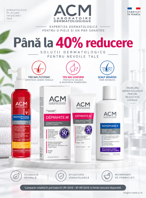 Promotie de pana la 40% reducere la ACM