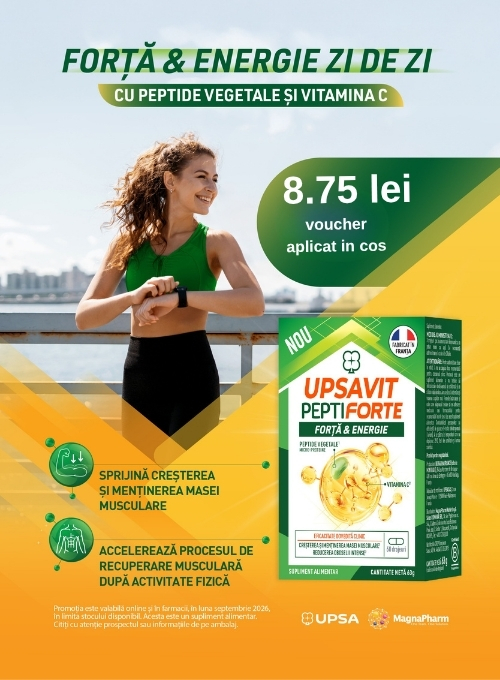 Promotiw cu 8.75 lei voucher aplicat in cos la Upsavit
