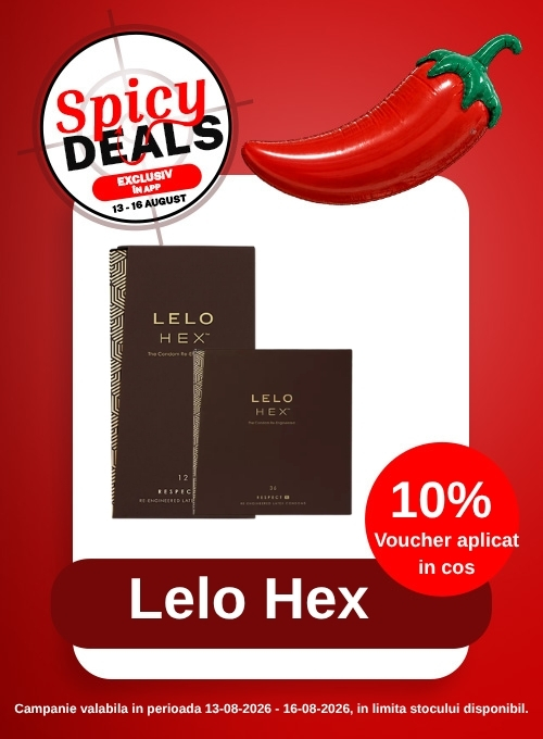 Spicy Deals cu 10% voucher aplicat in cos la Lelo Hex