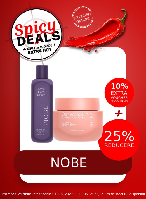 Spicy Deals cu extra voucher aplicat in cos 10% la Nobe