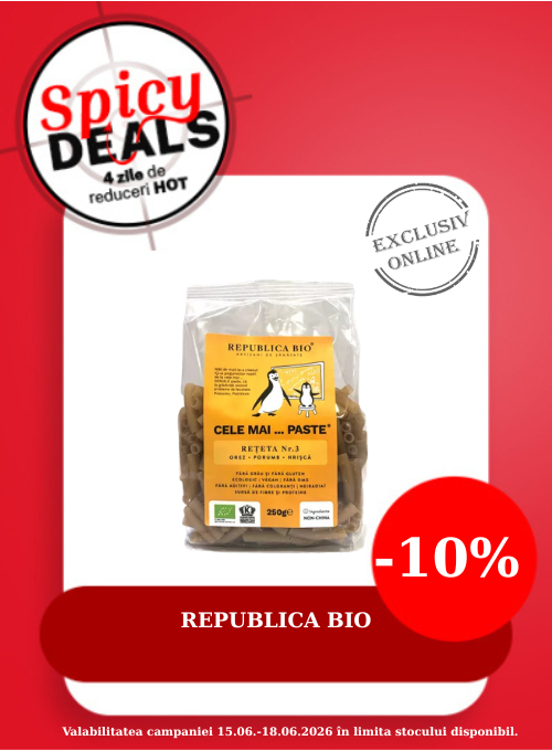 Spicy Deals cu reducere 10% la Republica Bio
