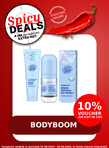 Spicy Deals cu voucher aplicat in cos 10% la BodyBoom