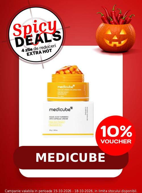 Spicy Deals cu voucher aplicat in cos 10% la Medicube