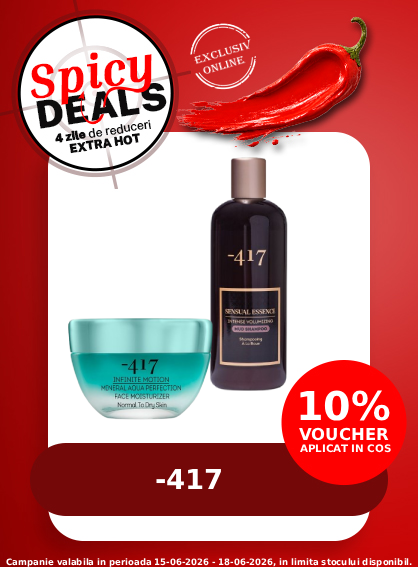 Spicy Deals cu voucher aplicat in cos 10% la Minus 417