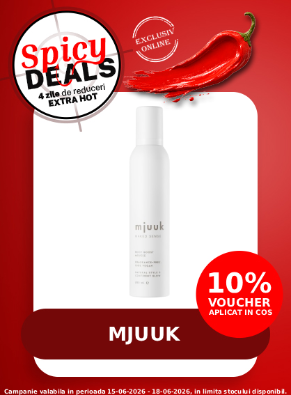 Spicy Deals cu voucher aplicat in cos 10% la Mjuuk