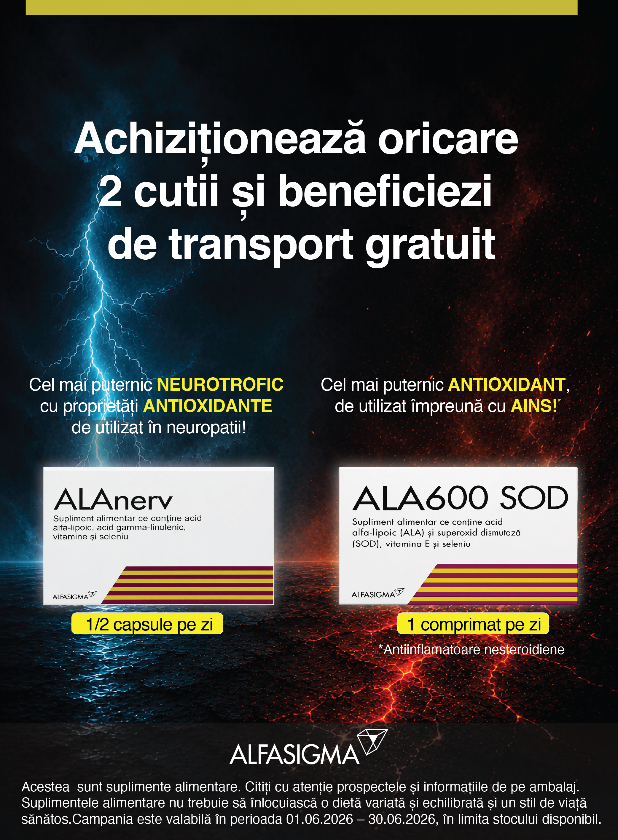 Transport Gratuit Alfasigma