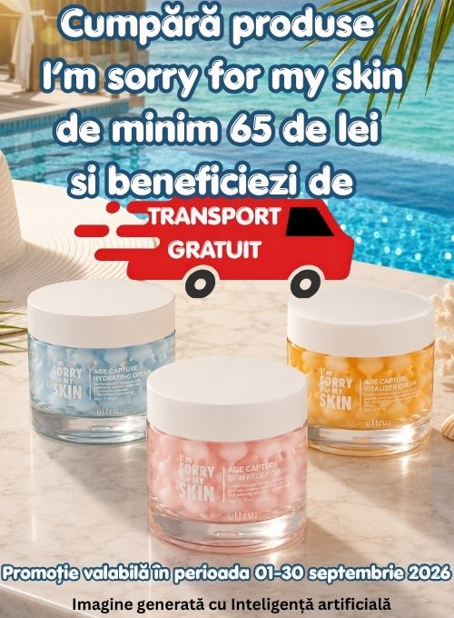Transport gratuit la I'm Sorry for my Skin