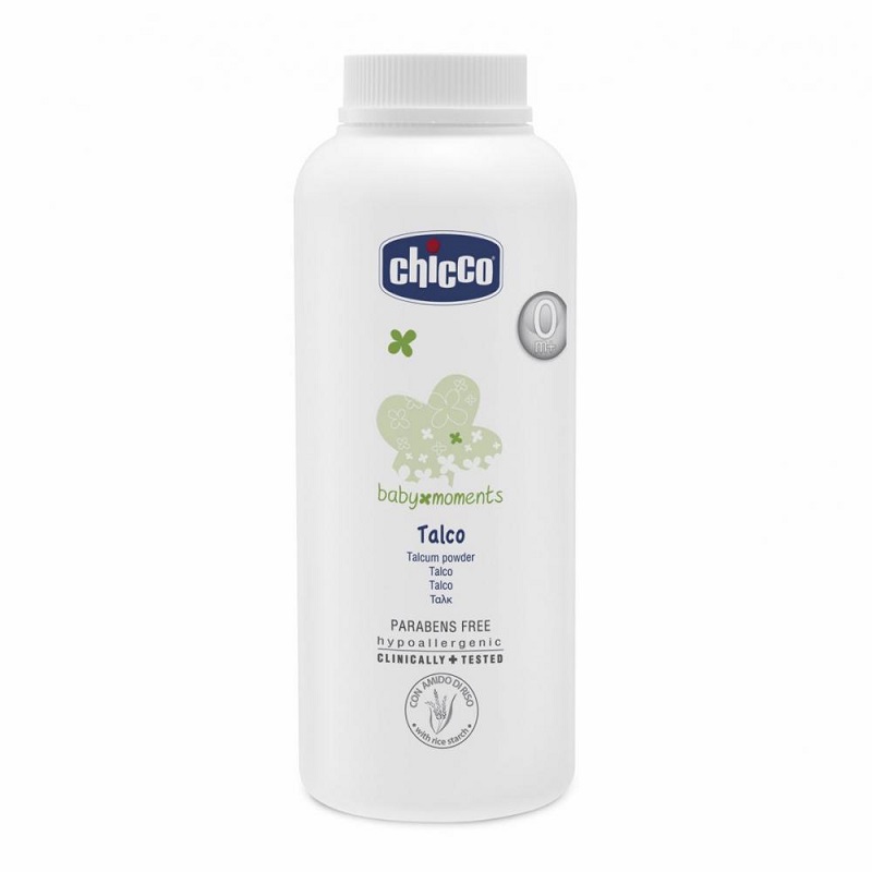 Pudra de talc, Baby Moments, 150 gr, 0+ luni, Chicco