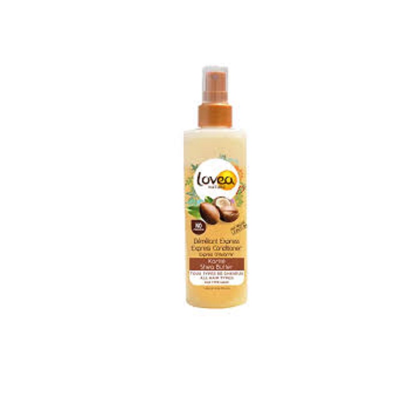 Balsam Leave-in cu ulei de Shea pentru toate tipurile de par, 250 ml, Lovea