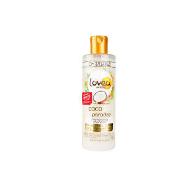 Sampon pentru par deteriorat, Coco Paradise, 250 ml, Lovea