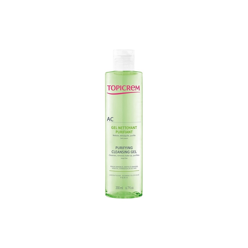 Gel purificator pentru curatare AC, 200 ml, Topicrem