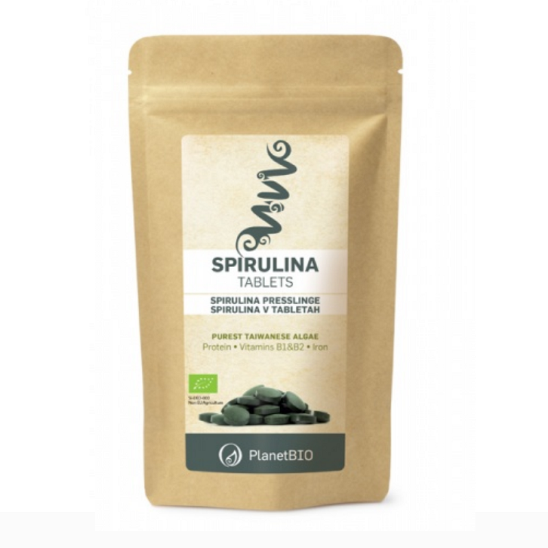 Spirulina, 180 tablete, Planet Bio