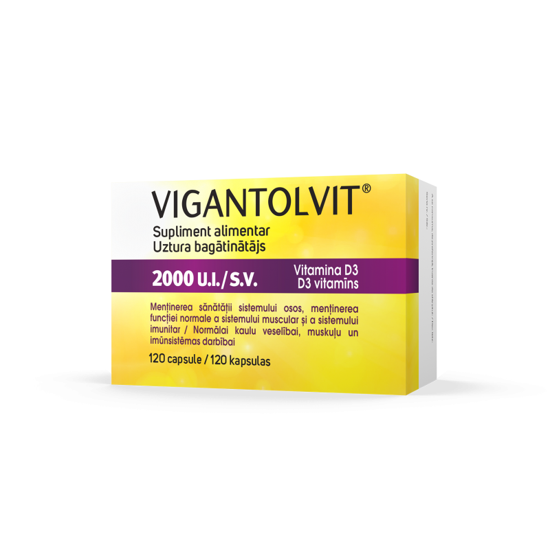 Vigantolvit, 2000 U.I./S.V., 120 capsule, Catalent