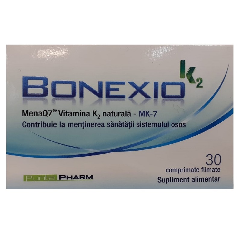 Bonexio K2, 30 comprimate, Health Advisors