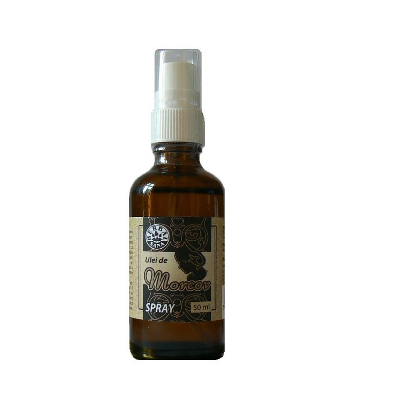 Ulei de morcov cu pulverizator, 50 ml, Herbal Sana