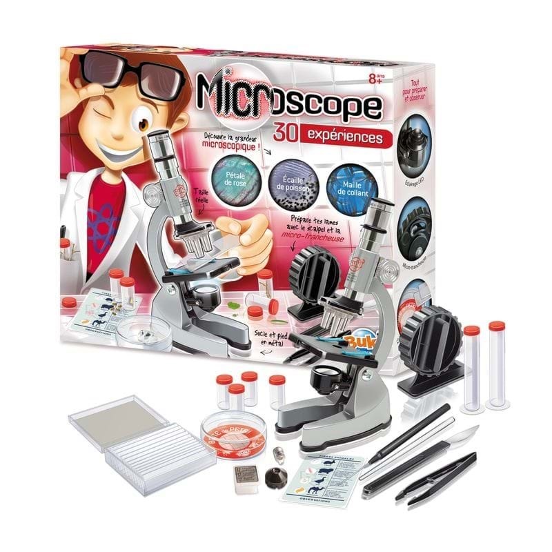 Microscop Kit 30 Experimente, +8 ani, Buki