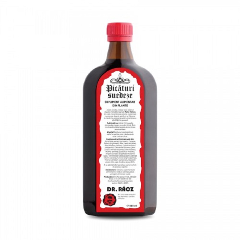 Picaturi Suedeze Dr. Racz, 500 ml, Parapharm